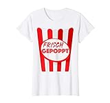 Damen Fasching & Karneval - Frivoles sexy Popcorn Kostüm T-Shirt