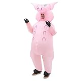 IRETG aufblasbares Schwein Kostüm für Erwachsene Blasen up Schwein...