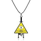 LUTAI Gravity Falls Bill Cipher Boss Halskette Anhänger Cosplay...