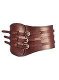 Andracor - Gürtel Römischer Gladiator - Breiter Gürtel mit Nieten...