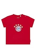 FC Bayern München T-Shirt Logo Baby Rot