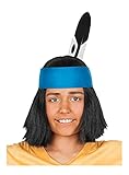 Maskworld - Yakari Kinderperücke schwarz - Indianer Perücke für...