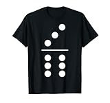 Fasching & Karneval - 3/6 Domino Stein Kostüm T-Shirt