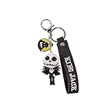 Disney The Nightmare Before Christmas 3D-Kechain, Schwarz/Weiß,...