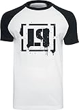 Linkin Park LP Logo Männer T-Shirt weiß/schwarz L 100% Baumwolle...