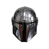 Design Handicraft, Mandalorian-Helm, Stahl, mittelalterlicher Helm...
