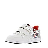 SUPER MARIO Schuhe Kinder 2 bis 8 Jahre, Weißer Turnschuhe Jungen...