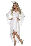 Smiffys 36977S Damen Engel Kostüm, Kleid, Gürtel, Heiligenschein und...