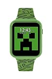 Minecraft Smartwatch mit Kamerafunktion, MIN4045ARG, grün, Riemen