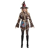 Spooktacular Creations Adult Women Scary Scarecrow Costume (X-Large...
