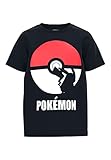 NAME IT Boy's NKMNABEL Pokemon SS TOP NOOS BFU T-Shirt, Black, 134/140
