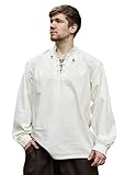Battle-Merchant Mittelalter-Hemd Ludwig LARP Wikinger Hemd Kleidung...