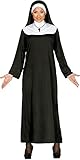 FIESTAS GUIRCA Nonnen Kostüm Damen inkl. Nonnen Kleid u....