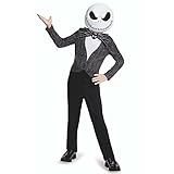 Disney Offizielles Jack Skellington Kostüm Kinder, Skeleton Costume...
