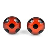 Kleine Marienkäfer Ladybug Ohrstecker für Kinder 6mm 8mm 10mm 12mm...