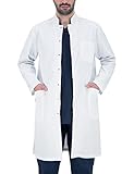 B-well Antonio Laborkittel Herren Arbeitskittel Herren Kittel mit...