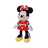 Simba 6315870229 - Disney Minnie Mouse, 35cm Plüschtier im roten...