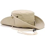 Sonnenhut Buschhut Herren Damen Boonie Hat Breite Krempe Outdoor Hut...