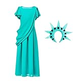 dobooo Liberty Damenkleid - Amerikanische Freiheitsstatue COS Kleidung...