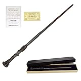 HUXIA Harry Potter Deluxe-Zauberstab mit Exquisite Geschenkbox mit...