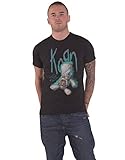 Korn T Shirt SOS Doll Band Logo Nue offiziell Herren Schwarz