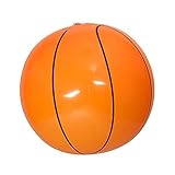 Widmann 01452 - Aufblasbarer Basketball, 25 cm, Sportler, Karneval,...