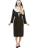 Funidelia | Nonne Kostüm für Damen Größe XS Religion, Nun, Sister...