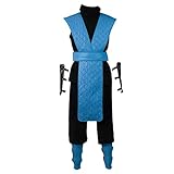 SFWXCOS Nija Cosplay Anzug Sub Zero Cosplay Kostüm Für Halloween