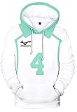 Qian Qian Unisex Haikyuu Hoodie Sweatshirt Hinata Shoyo Kostüm...