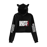 jiminhope Bungo Stray Dogs Kapuzenpullover Anime Print Pullover Casual...