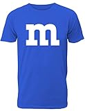 Lustiges Fasching & Karneval Männer Gruppen T-Shirt mit M Aufdruck in...