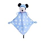 Simba 6315870352 - Disney Gute Nacht Mickey Maus Schmusetuch, Glow in...