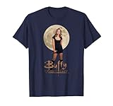 Buffy the Vampire Slayer Buffy-Foto mit Mond T-Shirt