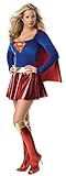 Rubie's 3 888239 XS - Kostüm Supergirl Größe XS, Blau/Rot