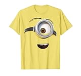 Despicable Me Minions Happy One-Eyed Face T-Shirt
