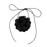 Puleyun Vintage Französisch Große Blume Halsband Choker Halskette...
