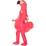 Morph Giant Inflatable Flamingo Halloween Animal Bird Costume for...