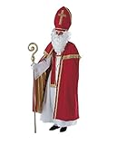 Horror-Shop Weihnachtsmann Bischofs Kostüm Supreme