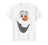 Disney Die Eiskönigin: Olaf Großes Gesicht Porträt, Kurzarm,...