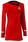 Star Trek Uniform Kleid TOS Kostüm Damen Rot S