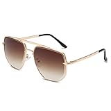 Long Keeper Sonnenbrille Herren Pilotenbrille - Retro Sonnenbrille...