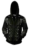 MingoTor Herren Damen Oliver Queen für Justice League Arrow Zip Up...