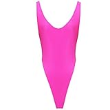 iEFiEL Damen Hydrasuit Wetlook Badeanzug Bademode Schwimmanzug Tanz...