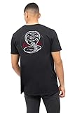 Cotton Soul Cobra Kai No Mercy Herren T-Shirt, Schwarz , L