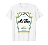 Mayonnaise Mayo Ketchup Senf Kostüm Passende Halloween T-Shirt