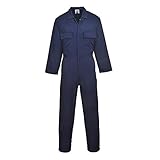Portwest Euro-Arbeitsoverall aus Polyester-Baumwolle, Größe: M,...