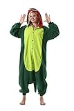 DarkCom Tiere Onesie Karneval Kostüm Damen Jumpsuit Pyjama...