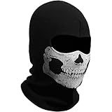 Naisidier Unisex Ghost Print Balaclava Mask Ghosts Schädel...