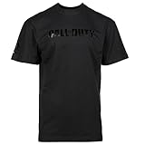 Call of Duty T-Shirt 'Stealth' Black Size XL
