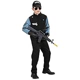 Widmann - Kinderkostüm S.W.A.T. Spezial Einheit, Polizei, Karneval,...